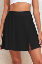 Load image into Gallery viewer, Slit Swim Skort with Pockets