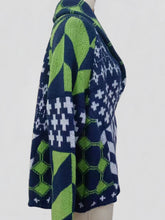 Load image into Gallery viewer, Collared Neck Long Sleeve Cardigan