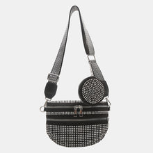 Load image into Gallery viewer, Studded Adjustable Strap Crossbody Bag