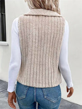 Load image into Gallery viewer, Open Front Fuzzy Vest Coat