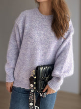 Load image into Gallery viewer, Round Neck Long Sleeve Sweater