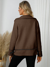 Load image into Gallery viewer, Pocketed Button Down Collared Neck Jacket
