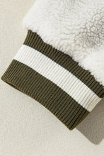 Load image into Gallery viewer, Contrast Baseball Collar Snap Down Long Sleeve Jacket