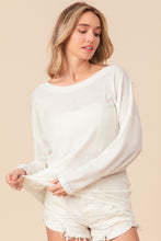 Load image into Gallery viewer, BiBi Waffled Backless Drawstring T-Shirt