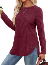Load image into Gallery viewer, Round Neck Raglan Sleeve T-Shirt