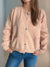 Load image into Gallery viewer, Button Down Long Sleeve Cardigan with Pockets