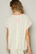 Load image into Gallery viewer, POL Floral V-Neck Short Sleeve T-Shirt