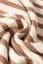 Load image into Gallery viewer, Striped Turtleneck Long Sleeve Sweater