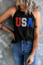 Load image into Gallery viewer, USA Grecian Neck Cami