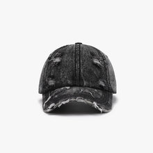 Load image into Gallery viewer, Distressed Cotton Baseball Cap