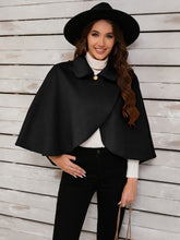 Load image into Gallery viewer, Collared Neck Cropped Cape