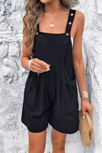 Load image into Gallery viewer, Square Neck Wide Strap Overalls