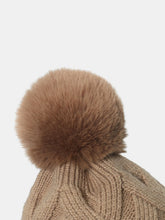 Load image into Gallery viewer, Roll Rim Hat with Pompom