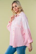 Load image into Gallery viewer, White Birch Full Size Long Sleeve Tie Dye Shirt