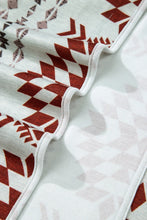 Load image into Gallery viewer, Geometric Open Front Long Sleeve Cover Up