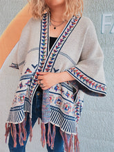 Load image into Gallery viewer, Fringe Open Front Cardigan