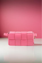 Load image into Gallery viewer, Zenana Vegan Leather Woven Crossbody Bag
