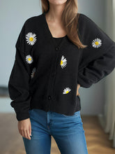 Load image into Gallery viewer, Daisy Button Up V-Neck Cardigan
