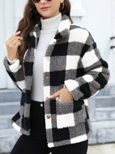 Load image into Gallery viewer, Button Up Drop Shoulder Fuzzy Jacket