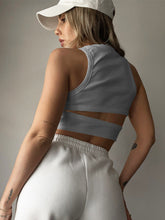 Load image into Gallery viewer, Cutout Round Neck Tank