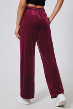 Load image into Gallery viewer, Drawstring Elastic Waist Straight Leg Pants