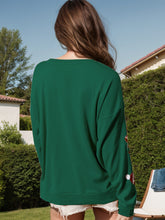 Load image into Gallery viewer, Sequin Gingerbread Man Long Sleeve Sweatshirt