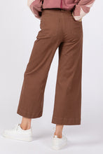 Load image into Gallery viewer, SAGE + FIG Wide Leg Cropped Pants