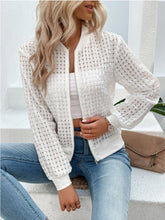 Load image into Gallery viewer, Zip Up Long Sleeve Jacket