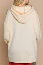 Load image into Gallery viewer, Drawstring Plaid Long Sleeve Hoodie