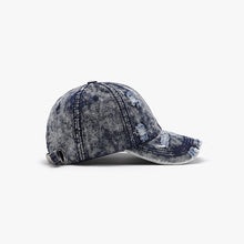 Load image into Gallery viewer, Distressed Cotton Baseball Cap