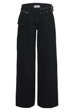 Load image into Gallery viewer, Wide Leg Jeans with Pockets