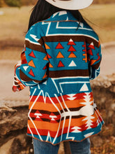 Load image into Gallery viewer, Collared Neck Long Sleeve Jacket