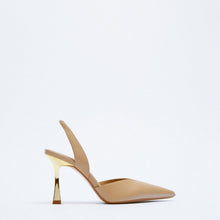 Load image into Gallery viewer, PU Leather Point Toe Stiletto Heel Pumps