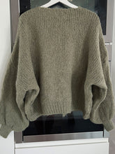 Load image into Gallery viewer, Tied Long Sleeve Dropped Shoulder Cardigan