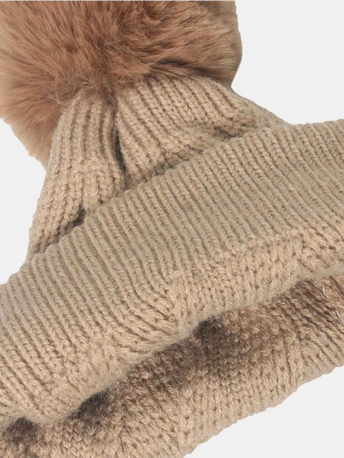 Load image into Gallery viewer, Roll Rim Hat with Pompom