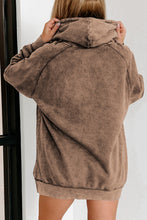 Load image into Gallery viewer, Drawstring Long Sleeve Oversize Hoodie