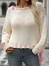 Load image into Gallery viewer, Dropped Shoulder Long Sleeve Sweater