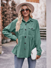 Load image into Gallery viewer, Mandy Collared Neck Long Sleeve Shirt