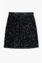 Load image into Gallery viewer, Sequin Mini Skirt