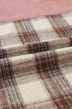 Load image into Gallery viewer, Pocketed Plaid Collared Neck Shacket