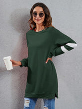 Load image into Gallery viewer, Full Size Striped Round Neck Long Sleeve T-Shirt