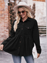 Load image into Gallery viewer, Mandy Collared Neck Long Sleeve Shirt