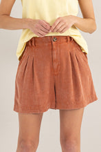 Load image into Gallery viewer, HYFVE High Waist Pleated Linen Shorts
