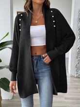 Load image into Gallery viewer, Open Front Long Sleeve Cardigan