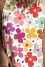 Load image into Gallery viewer, Flower Printed Round Neck Tank