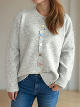 Load image into Gallery viewer, Button Down Long Sleeve Cardigan