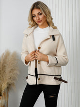 Load image into Gallery viewer, Pocketed Button Down Collared Neck Jacket