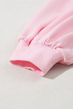 Load image into Gallery viewer, Bow Round Neck Long Sleeve Sweatshirt