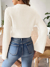 Load image into Gallery viewer, Mock Neck Long Sleeve Sweater