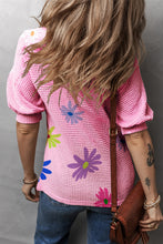 Load image into Gallery viewer, Printed Round Neck Half Sleeve T-Shirt